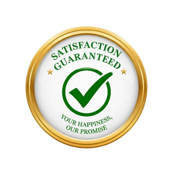 satisfaction guaranteed